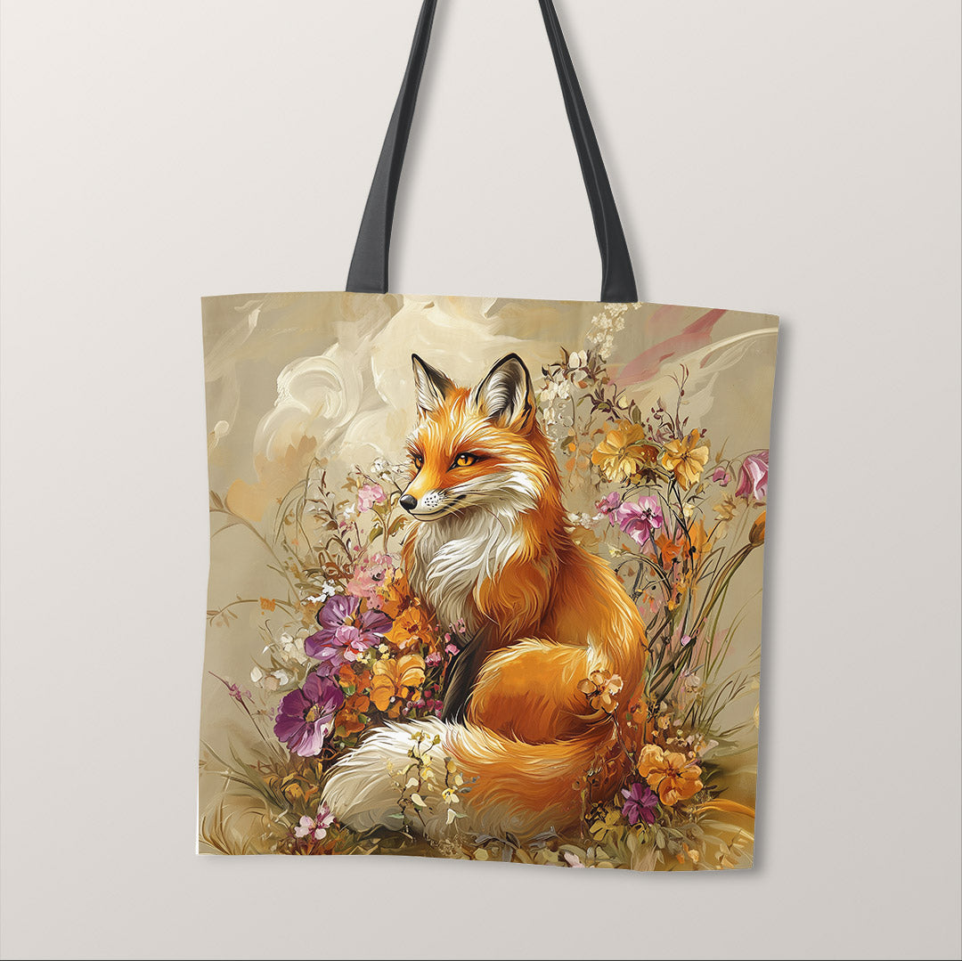 TOTE Autumn Fox 2 Fabric Bag Panel TP-568