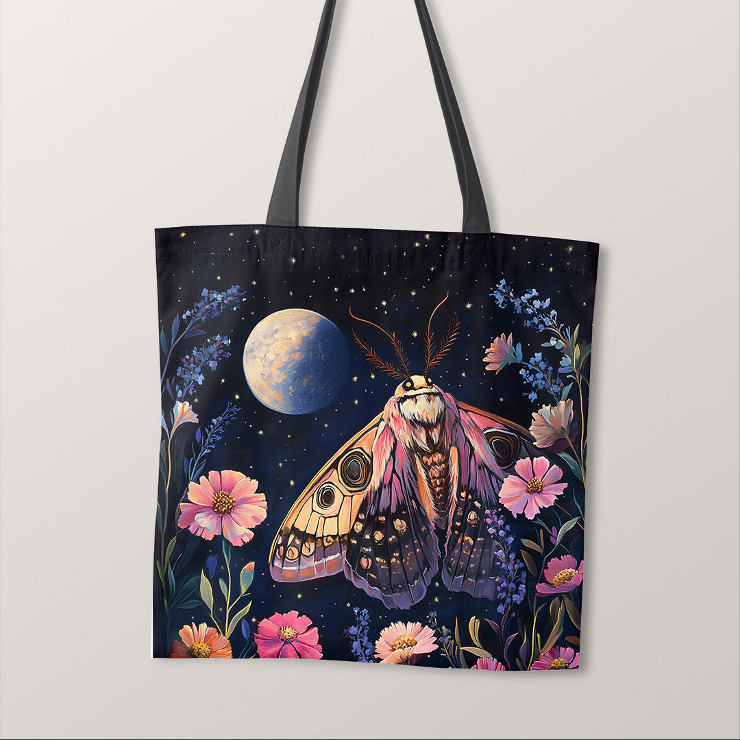 TOTE Moonlight Moth Fabric Bag Panel TP-569