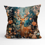 CUSHION Fabric Panel Autumn Floral Fawn CP-57