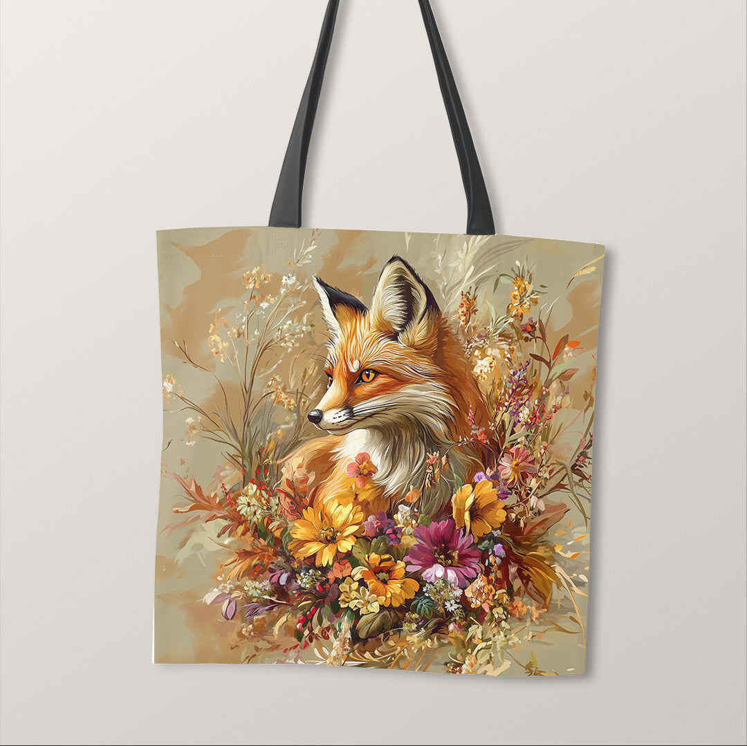 TOTE Autumn Fox 3 Fabric Bag Panel TP-578