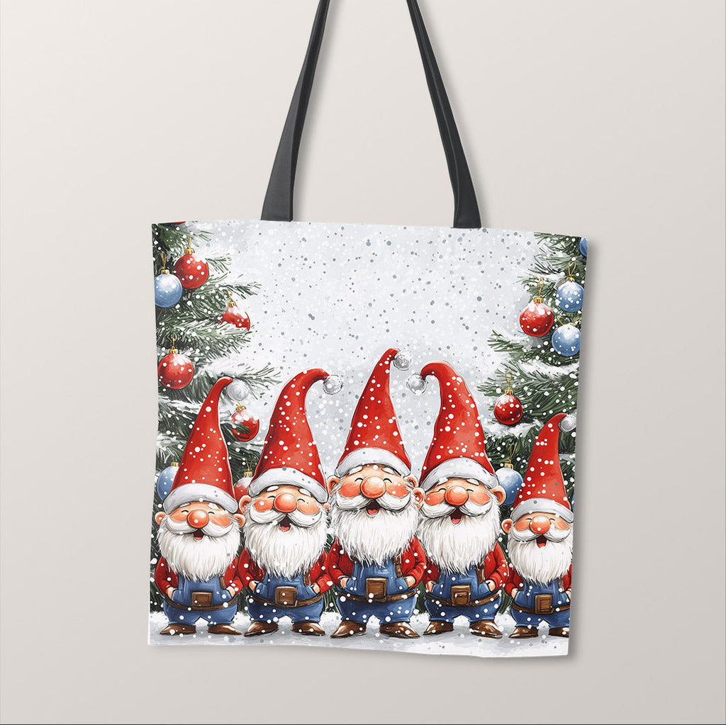 TOTE Singing Gnomes Fabric Bag Panel TP-600