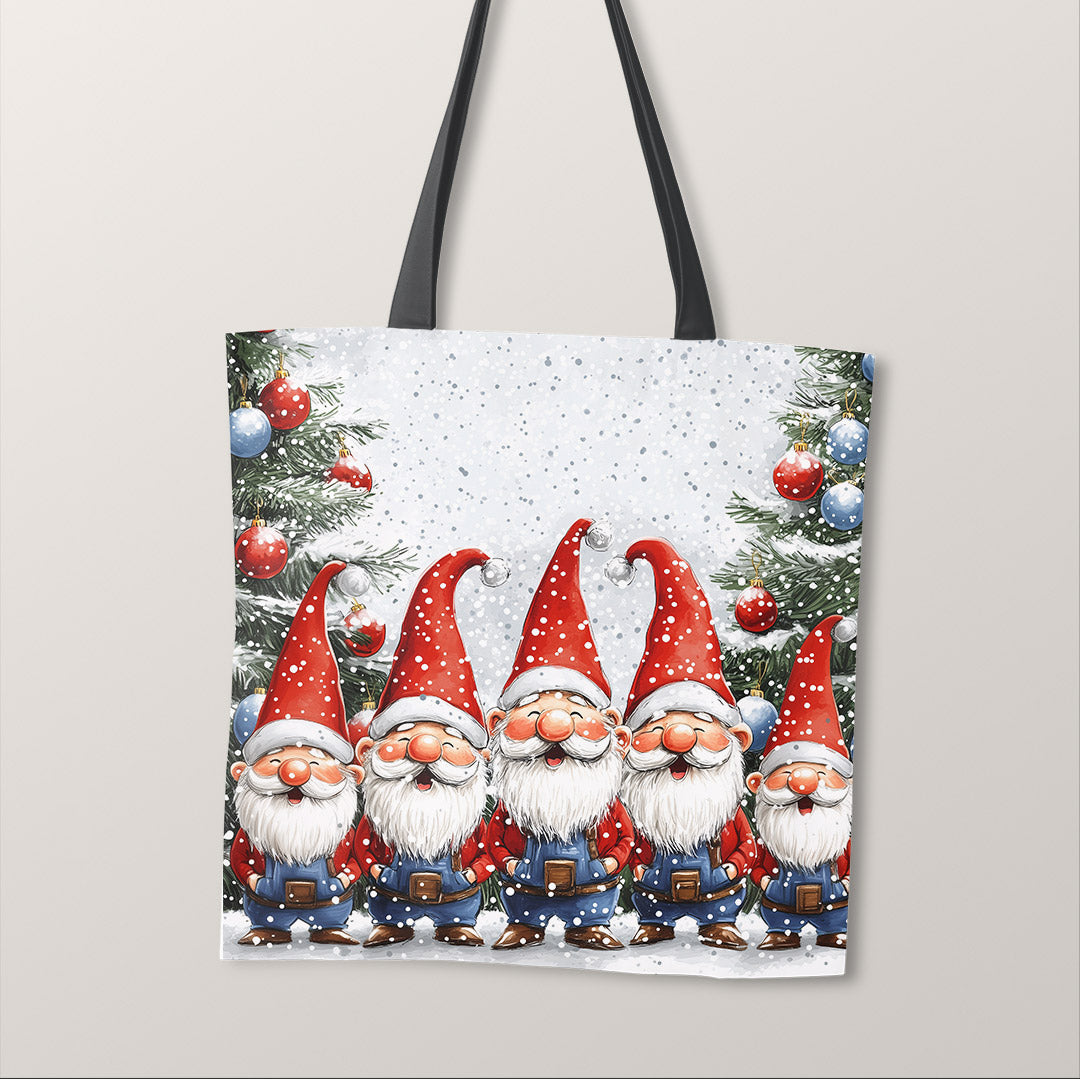 TOTE Singing Gnomes Fabric Bag Panel TP-600