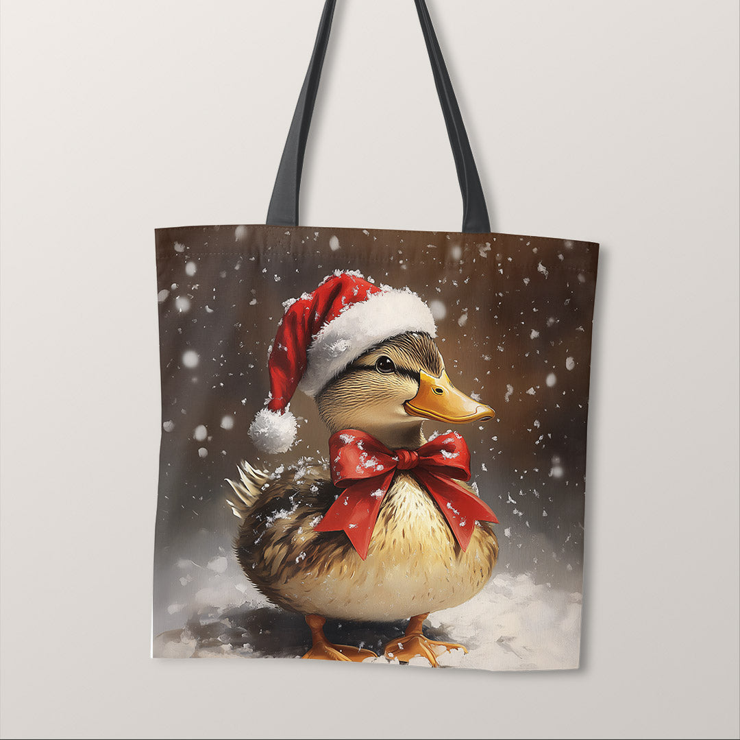 TOTE Winter Duck Fabric Bag Panel TP-605