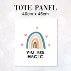 TOTE You Are Magic TP-61 Fabric Bag Panel