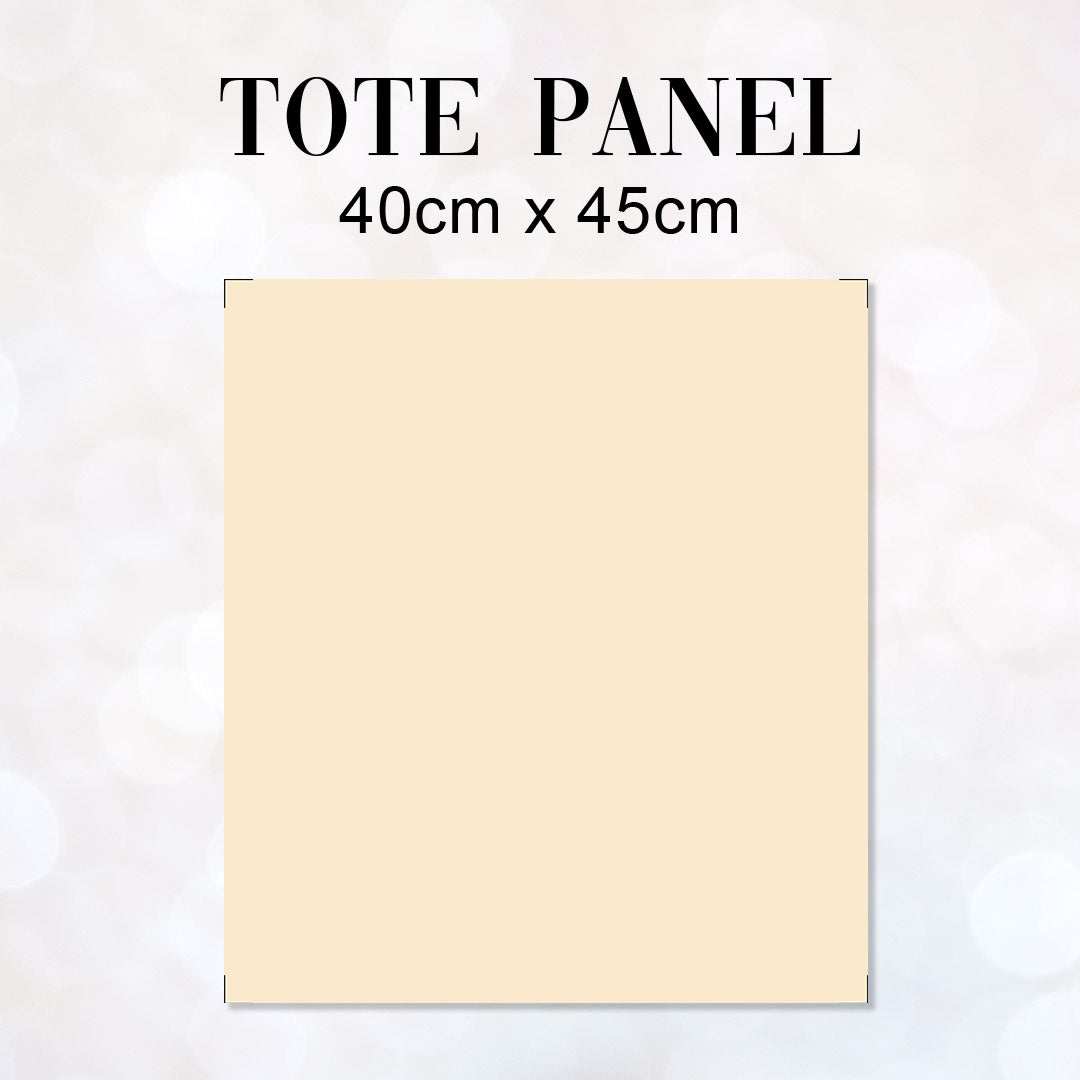 TOTE Beautiful Wolf CO-ORD Fabric Bag Panel TP-615