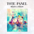 TOTE Frogs Fabric Bag Panel TP-616