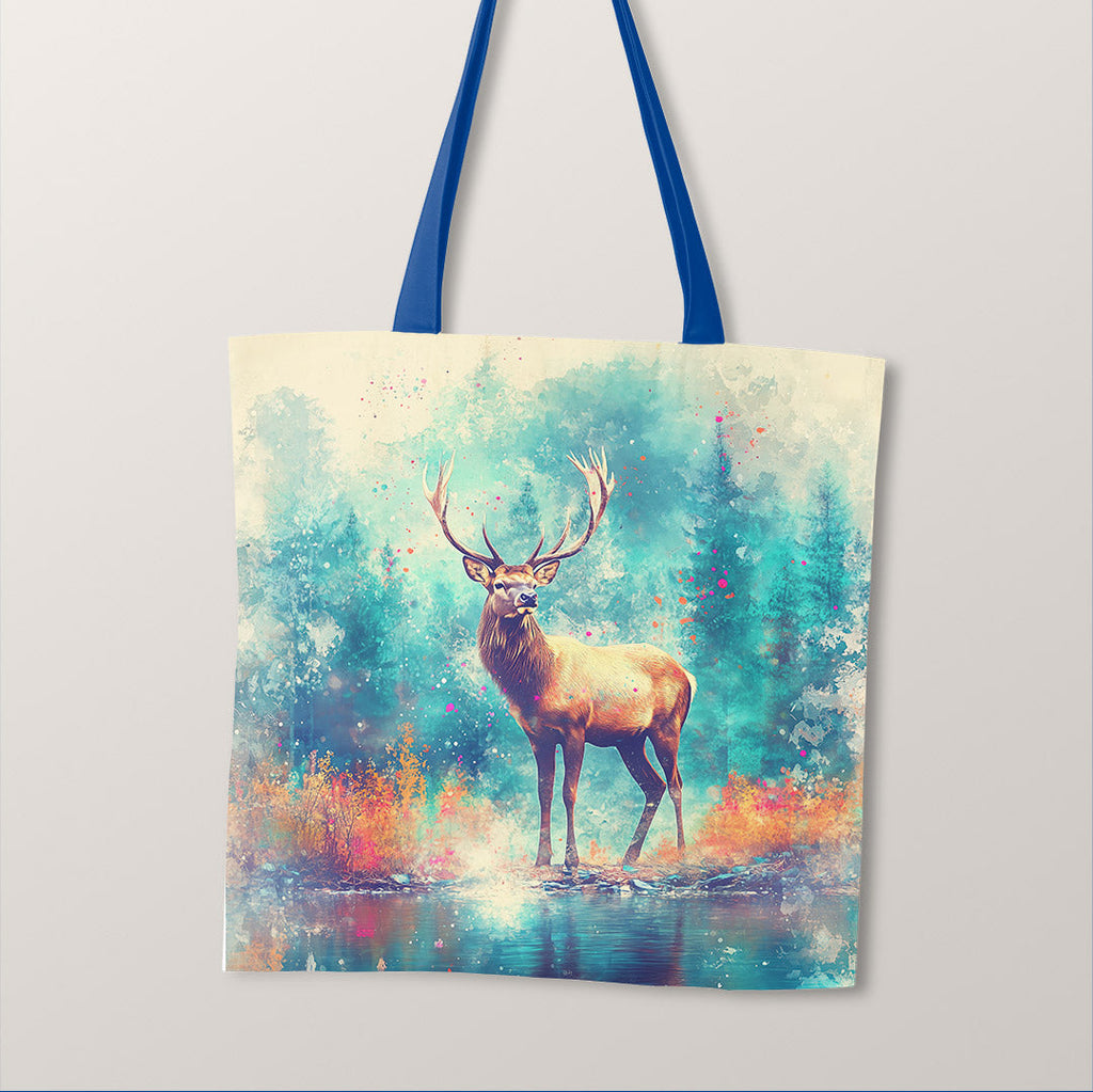 TOTE Majestic Stag Fabric Bag Panel TP-618