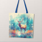 TOTE Majestic Stag Fabric Bag Panel TP-618