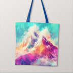 TOTE Mountains Fabric Bag Panel TP-619
