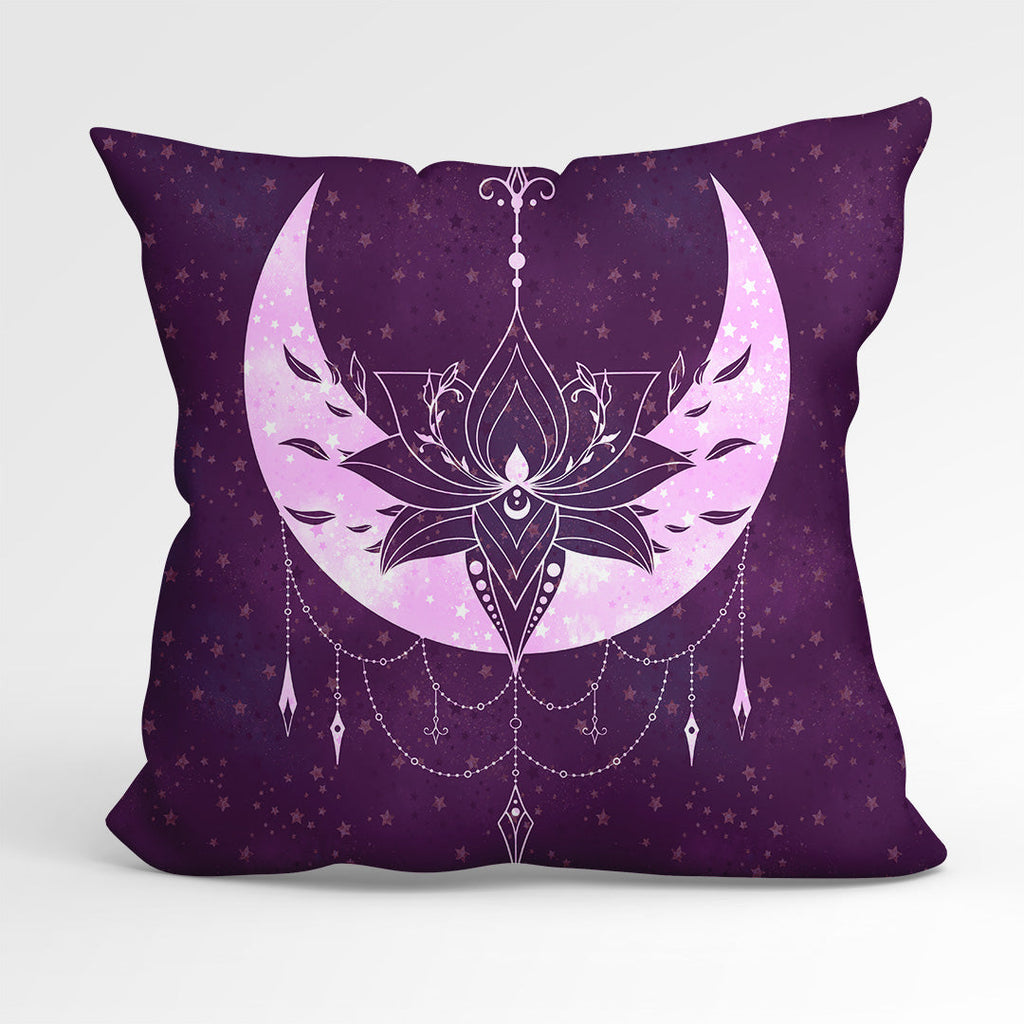 CUSHION Fabric Panel Floral Moon Stars CP-62