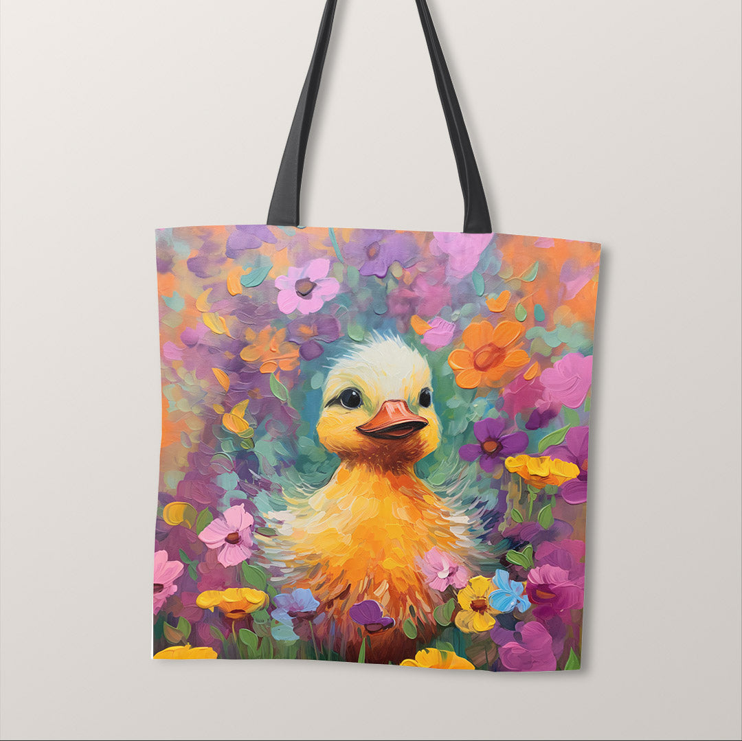 TOTE Floral Duck Fabric Bag Panel TP-634