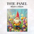 TOTE Tulip Gnome Fabric Bag Panel TP-635