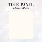 TOTE Floral Highland Cow CO-ORD Fabric Bag Panel TP-640