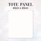 TOTE Watercolour Dandelion CO-ORD Fabric Bag Panel TP-645