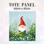 TOTE Spring Breeze Gnome Fabric Bag Panel TP-647