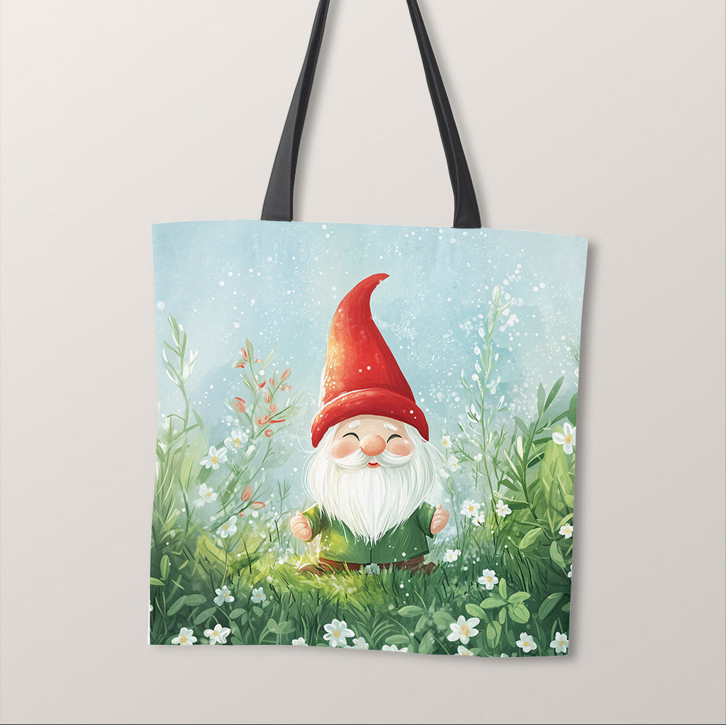 TOTE Spring Breeze Gnome Fabric Bag Panel TP-647