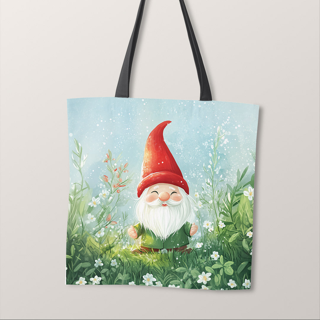 TOTE Spring Breeze Gnome Fabric Bag Panel TP-647