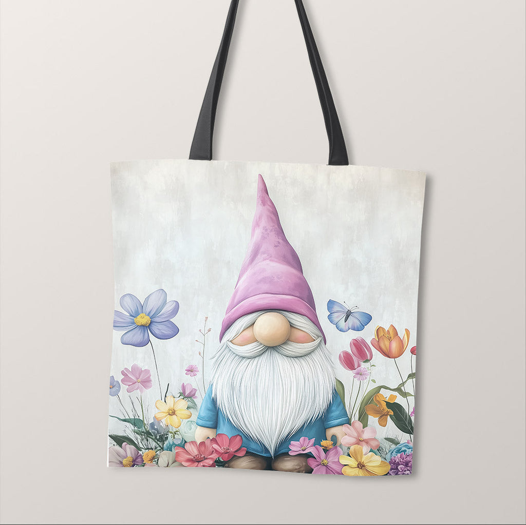 TOTE Lilac Gnome Fabric Bag Panel TP-648