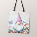 TOTE Lilac Gnome Fabric Bag Panel TP-648