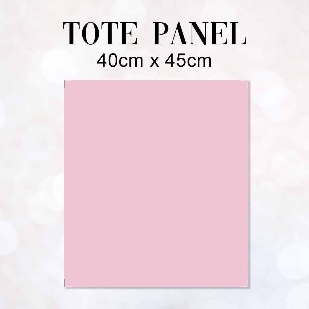 TOTE Easter Bunny Pink CO-ORD Fabric Bag Panel TP-658