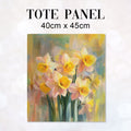 TOTE Daffodils Fabric Bag Panel TP-661