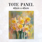 TOTE Daffodils Fabric Bag Panel TP-661