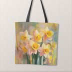 TOTE Daffodils Fabric Bag Panel TP-661