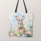 TOTE Spring Rabbit Fabric Bag Panel TP-665