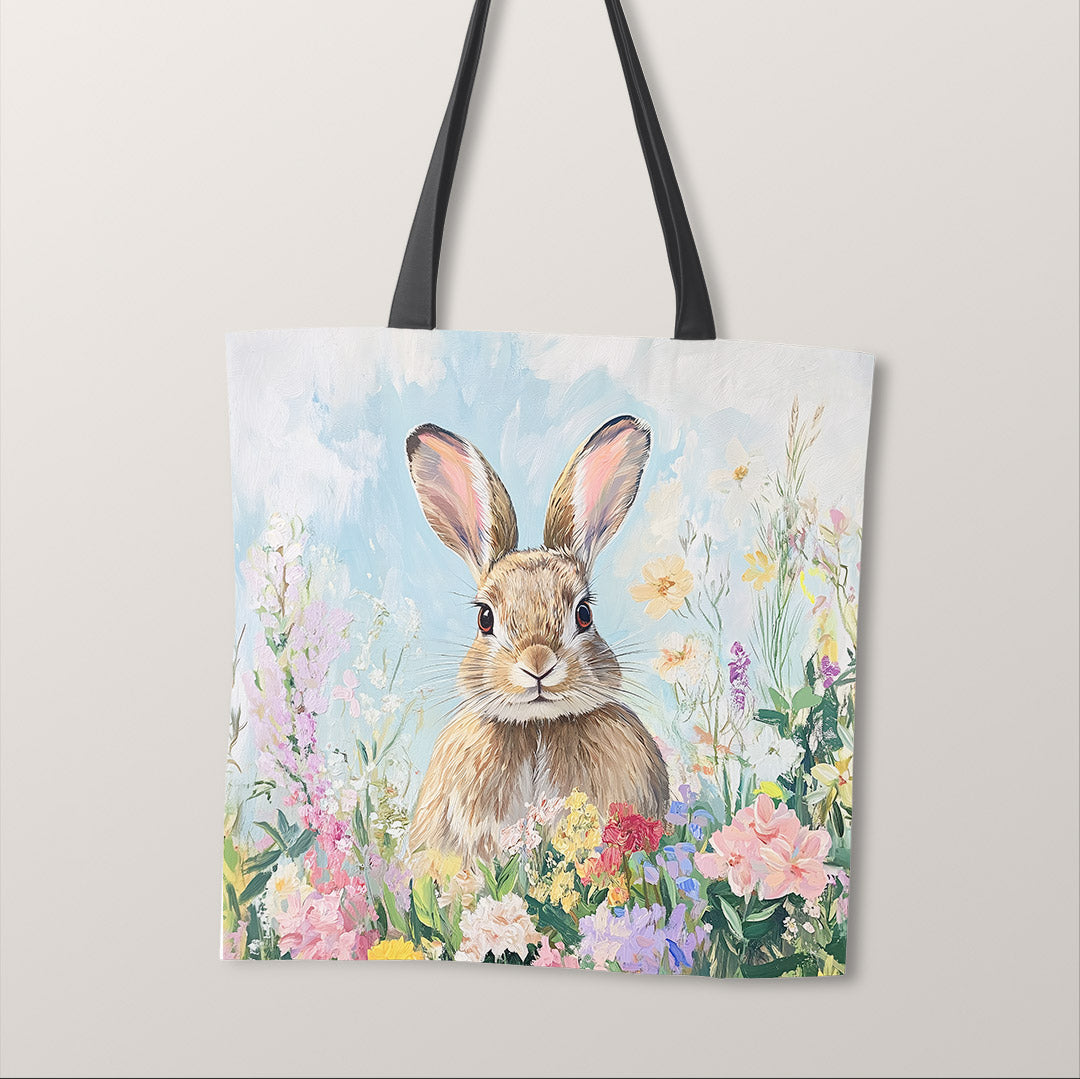 TOTE Spring Rabbit Fabric Bag Panel TP-665
