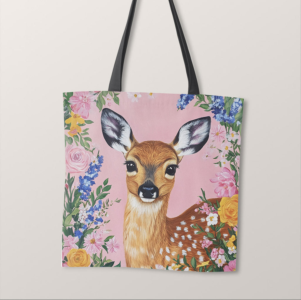 TOTE Spring Fawn Fabric Bag Panel TP-666
