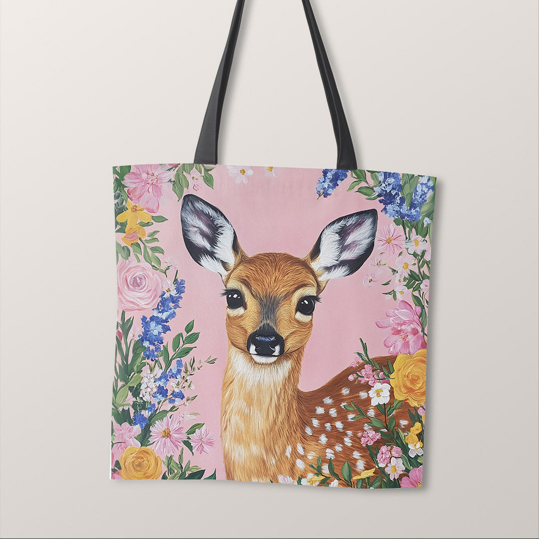 TOTE Spring Fawn Fabric Bag Panel TP-666