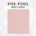 TOTE Floral Cow CO-ORD Fabric Bag Panel TP-667