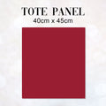 TOTE CO-ORD White and Brown King Charles Cavalier TP-67 Fabric Bag Panel