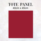 TOTE CO-ORD White and Brown King Charles Cavalier TP-67 Fabric Bag Panel
