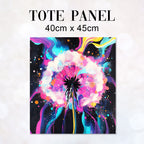 TOTE Dandelion Burst Fabric Bag Panel TP-672