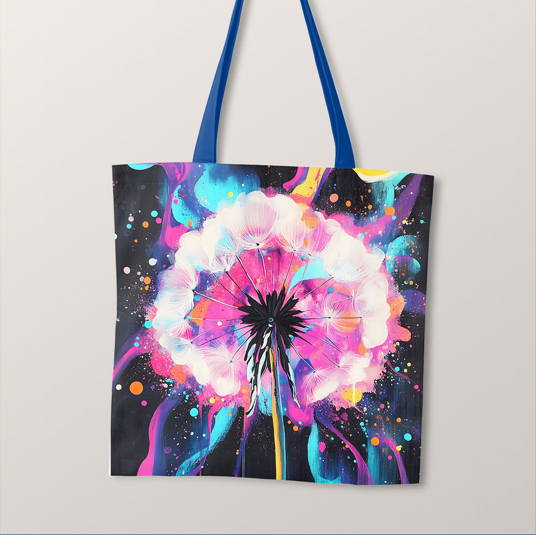TOTE Dandelion Burst Fabric Bag Panel TP-672