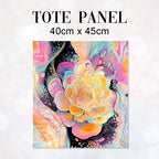 TOTE Fractal Bloom Fabric Bag Panel TP-673