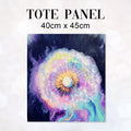 TOTE Liquid Ink Dandelions Fabric Bag Panel TP-676