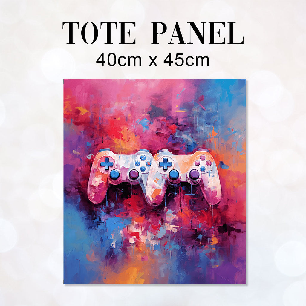 TOTE Pink and Purple Gaming TP-68 Fabric Bag Panel