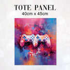 TOTE Pink and Purple Gaming TP-68 Fabric Bag Panel