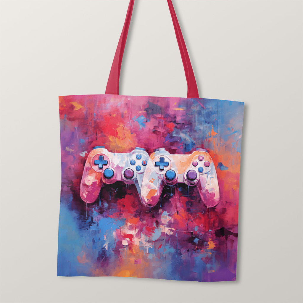 TOTE Pink and Purple Gaming TP-68 Fabric Bag Panel