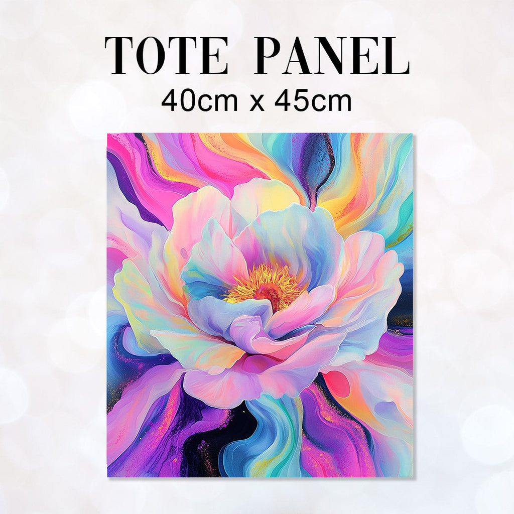 TOTE Pastel Bloom Fabric Bag Panel TP-680