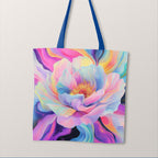 TOTE Pastel Bloom Fabric Bag Panel TP-680