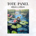TOTE Lily Pad Frog TP-69 Fabric Bag Panel