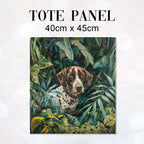TOTE German Shorthaired Pointer Fabric Bag Panel TP-696