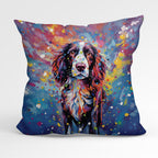 CUSHION Fabric Panel Spaniel Splashes CP-7