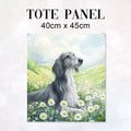 TOTE Scottish Deerhound Fabric Bag Panel TP-700
