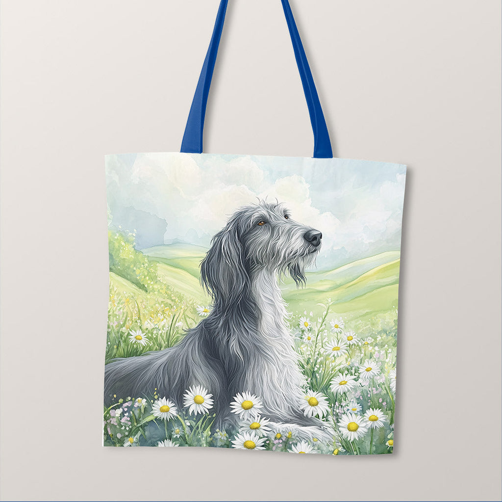 TOTE Scottish Deerhound Fabric Bag Panel TP-700
