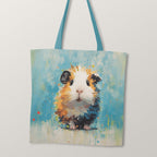 TOTE Guinea Pig Blue TP-72 Fabric Bag Panel