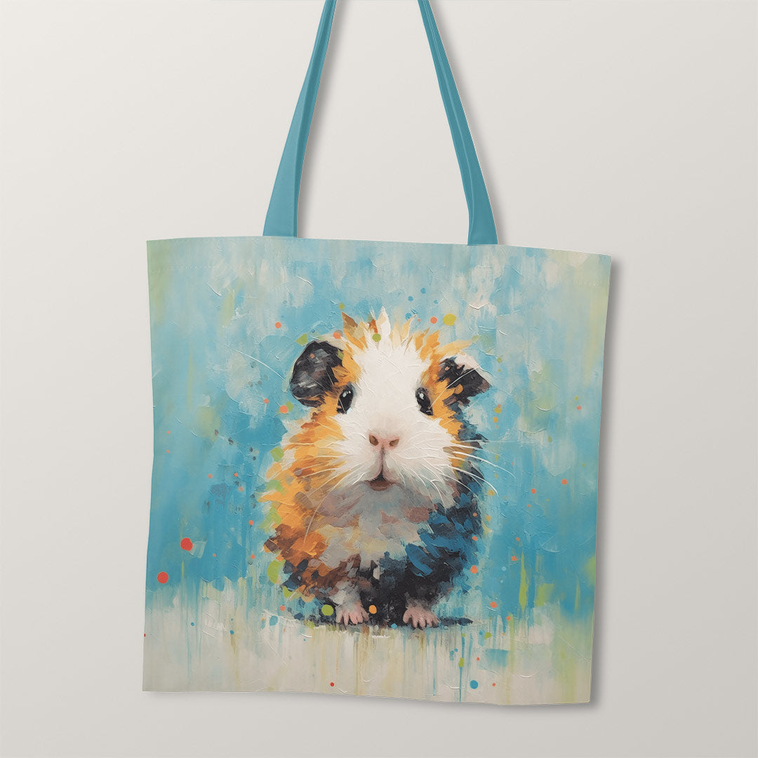 TOTE Guinea Pig Blue TP-72 Fabric Bag Panel